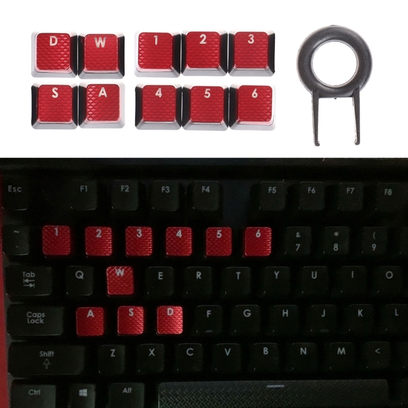 10 Keys Backlit Keycaps Non-sl - مراجعة Gaming Keyboard Corsair وسعره