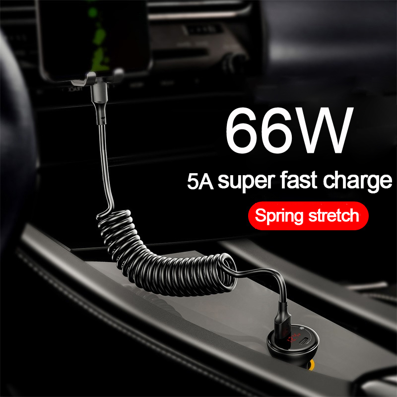 5A Fast Charging Coiled USB C  - مراجعة Coiled Usb Cable وسعره