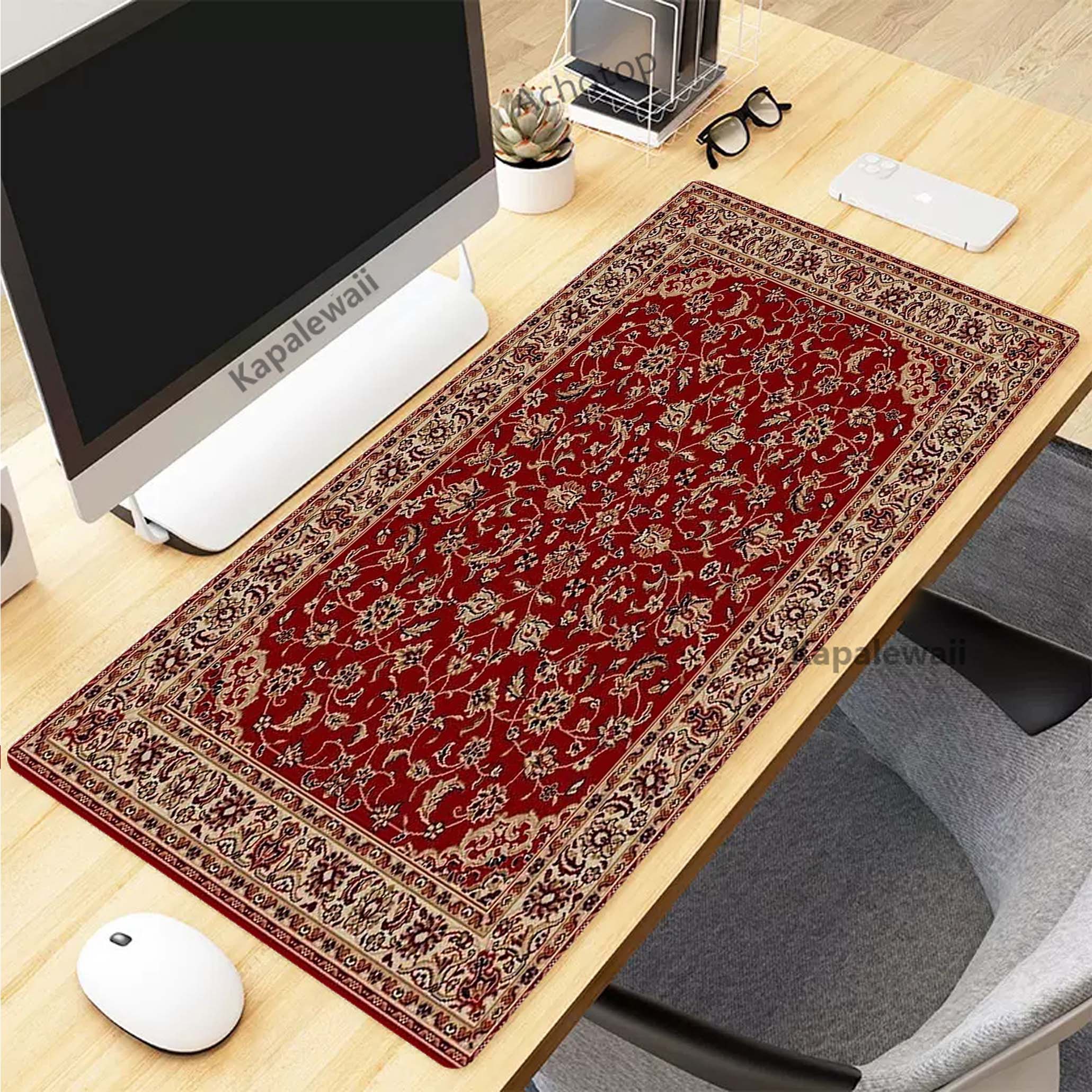 Retro Persian Carpet Mouse Pad - مراجعة Keyboard Mouse Bundle Gaming وسعره