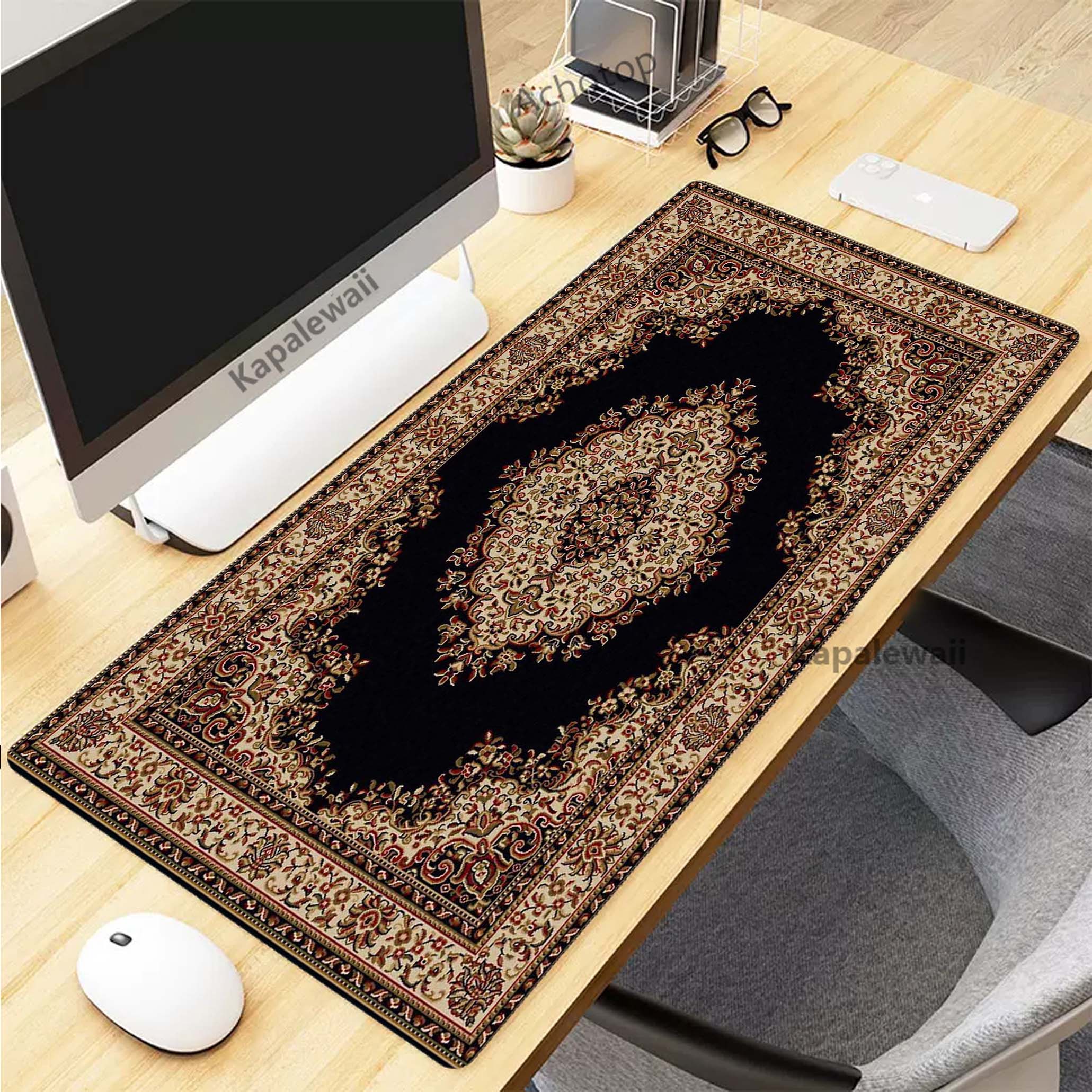 Retro Persian Carpet Mouse Pad - مراجعة Keyboard Mouse Bundle Gaming وسعره