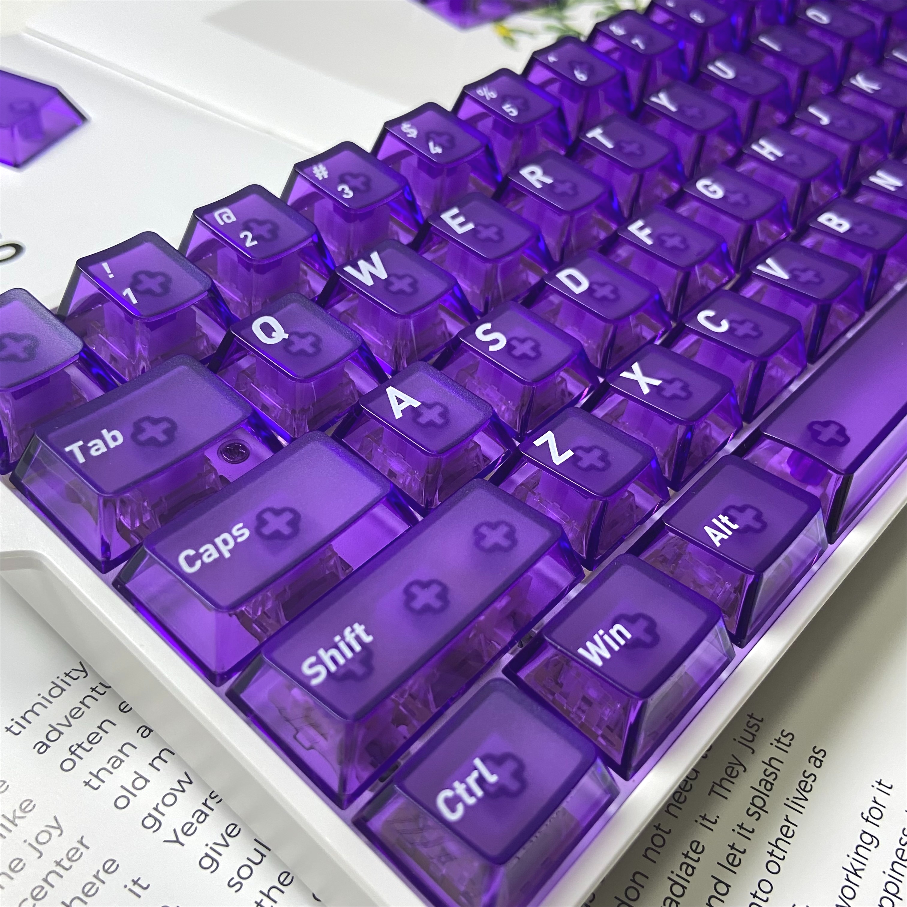 Matte Keycaps Cherry Profile T - مراجعة Gaming Keyboard Tkl وسعره
