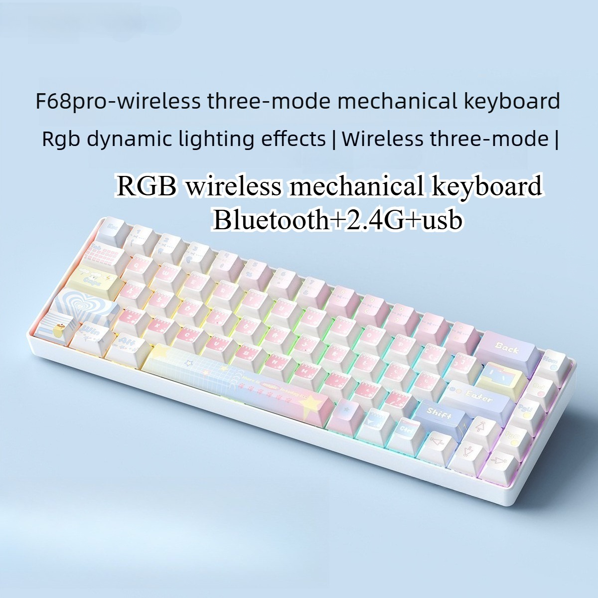Mechanical keyboard RGB teclad - مراجعة Gaming Keyboard Mobile وسعره