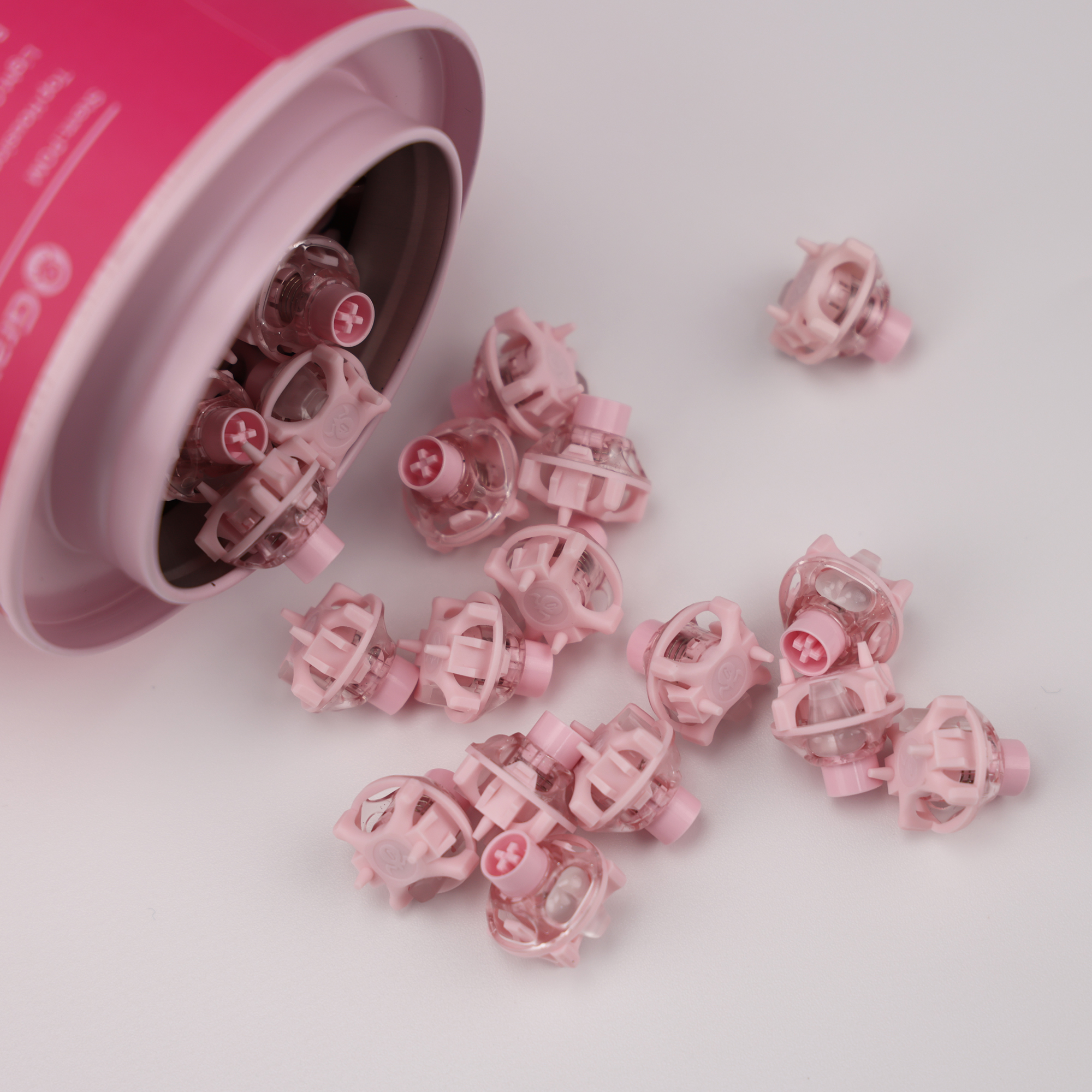 UFO Peach Pink Magnetic Switch - مراجعة Gaming Keyboard Thocky وسعره