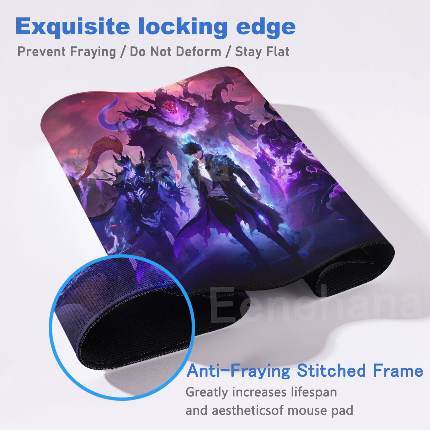 Anime Solo Leveling Mouse Pad  - مراجعة Gaming Keyboard Corsair وسعره