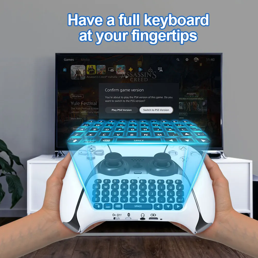 Gaming Handle Keyboard Wireles - مراجعة Gaming Keyboard Bluetooth وسعره
