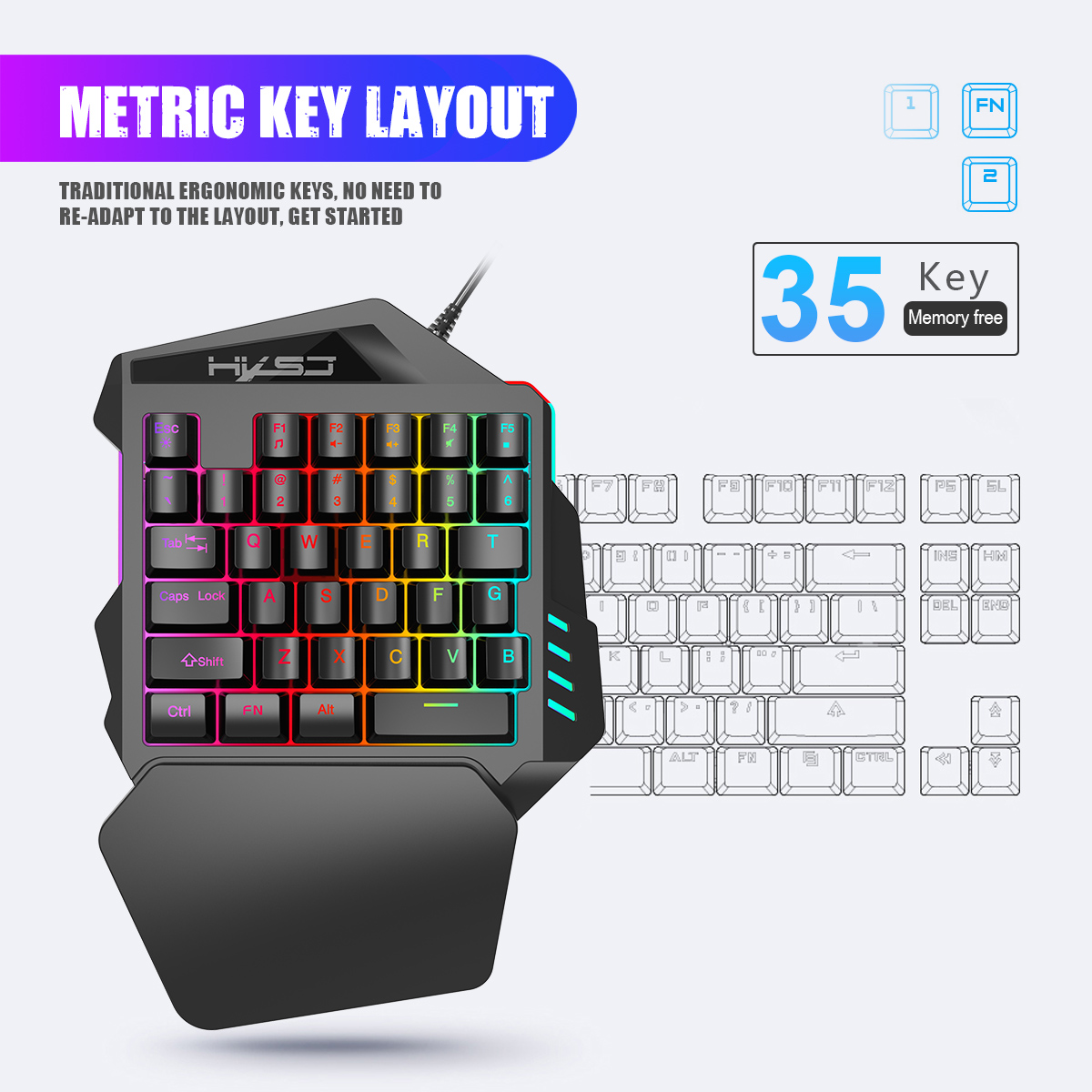 Best sale 35 Keys Film Membran - مراجعة Gaming Keyboard Mobile وسعره