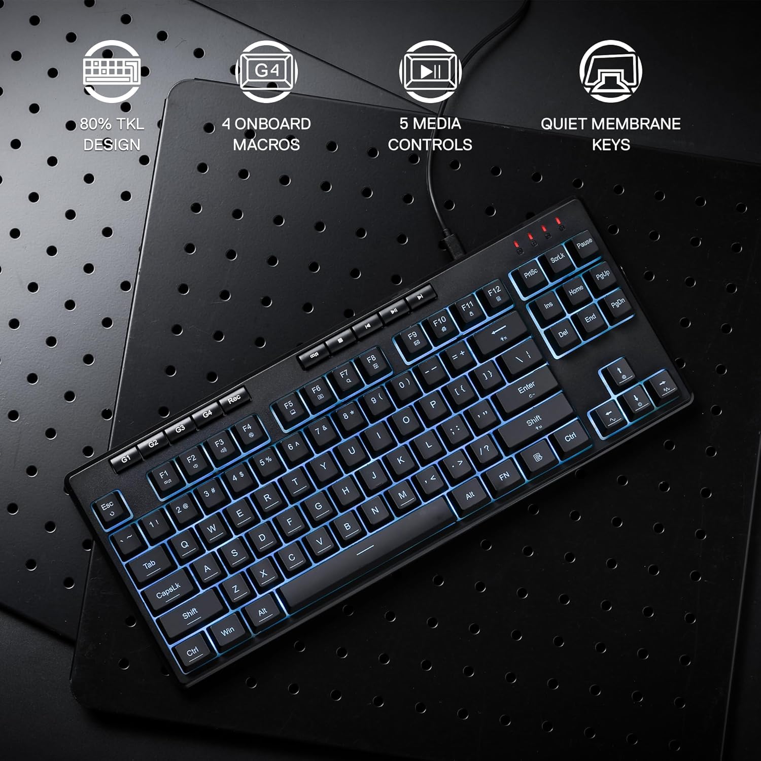 Redragon K516 Shiva TKL Wired  - مراجعة Gaming Keyboard Tkl وسعره