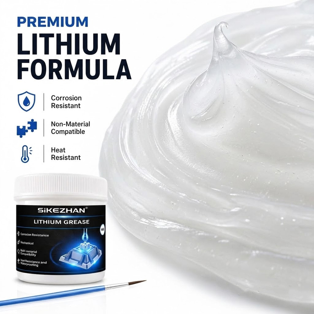100G Keyboard Lithium Grease L - مراجعة Keyboard Lube Kit وسعره