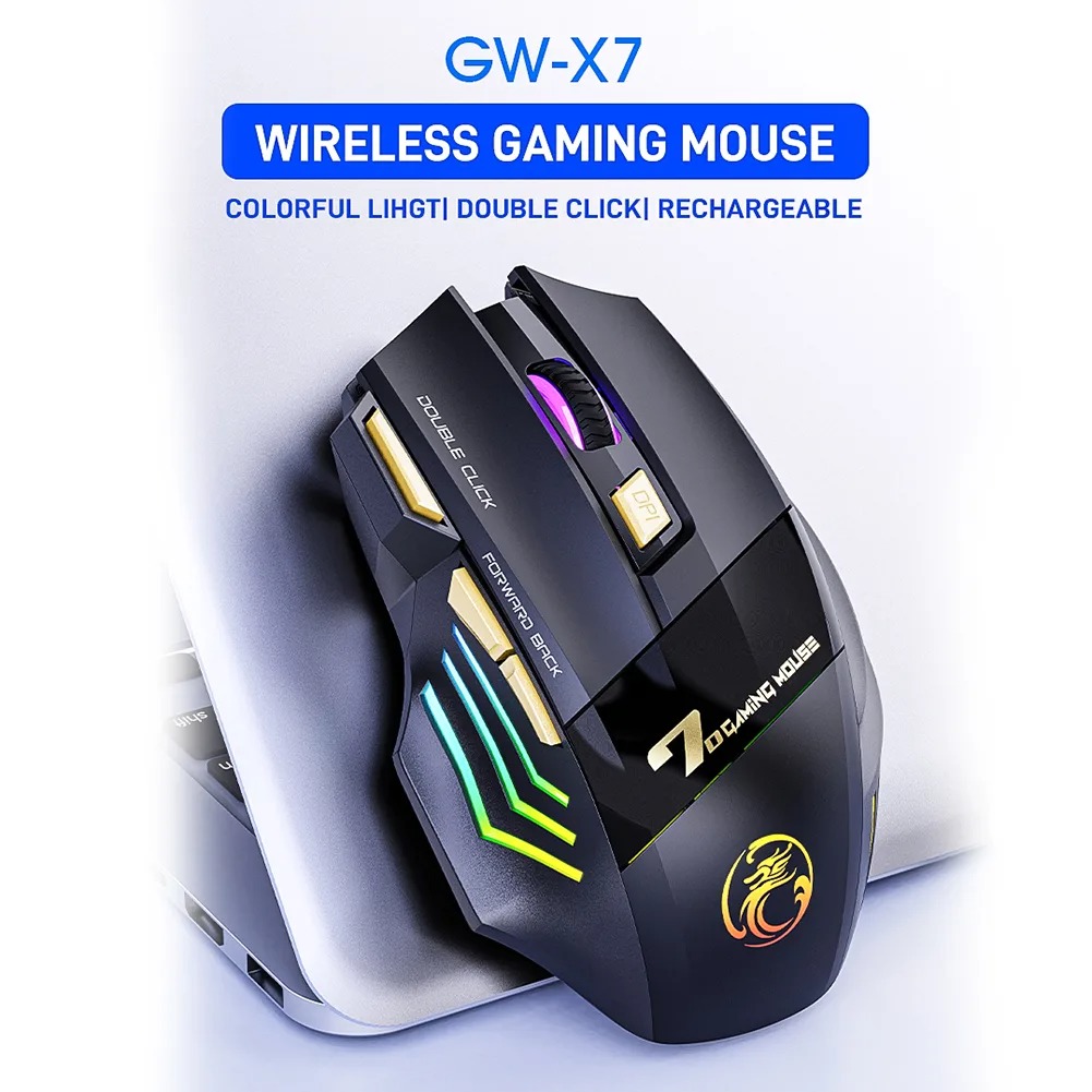 Wireless Gaming Mouse Portable - مراجعة Gaming Keyboard Bluetooth وسعره