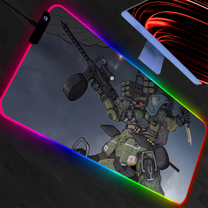 Large Mouse Pad Mobile Suit Gu - مراجعة Gaming Keyboard Mobile وسعره