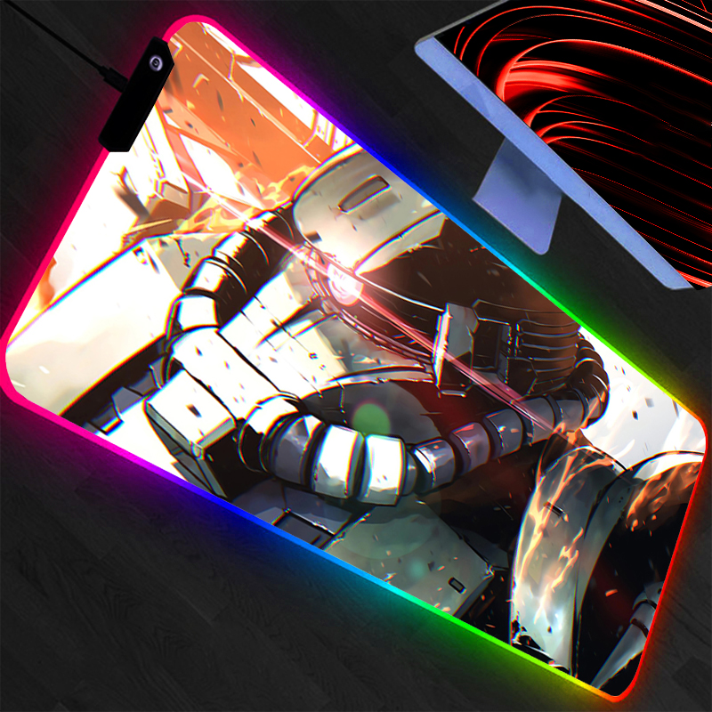 Large Mouse Pad Mobile Suit Gu - مراجعة Gaming Keyboard Mobile وسعره