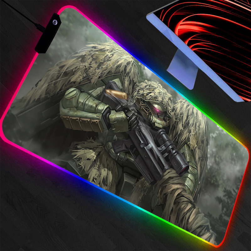 Large Mouse Pad Mobile Suit Gu - مراجعة Gaming Keyboard Mobile وسعره