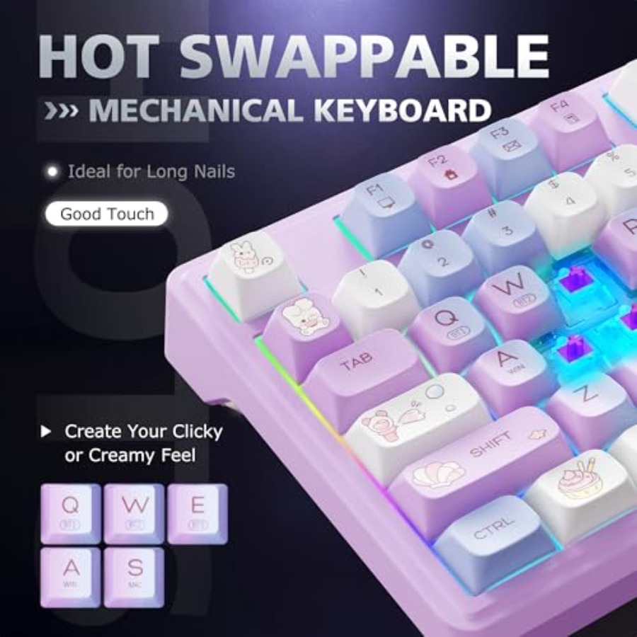Gaming keyboard with number pa - مراجعة Gaming Keyboard Thocky وسعره