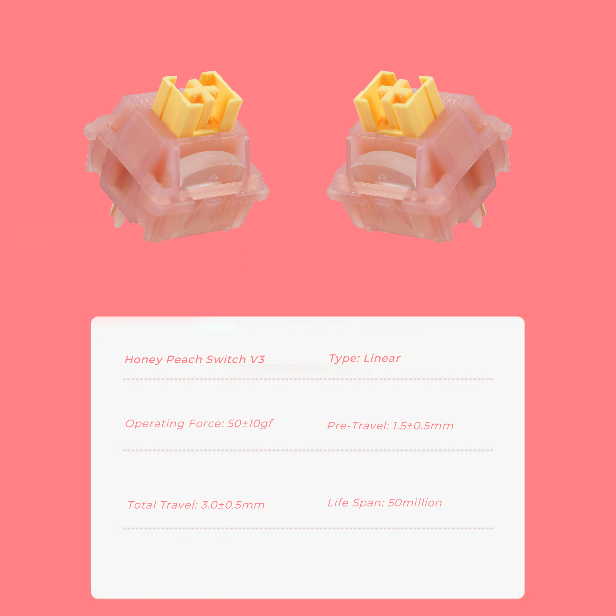 Outemu Silent Peach V3 Switch  - مراجعة Keyboard Lube Kit وسعره