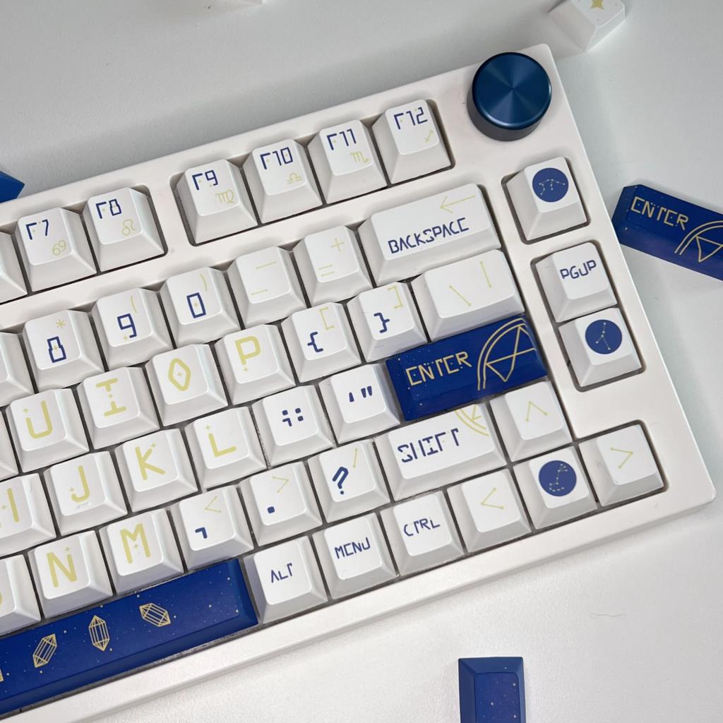 132 Keys Constellation Cherry  - مراجعة Gaming Keyboard Blue Switches وسعره