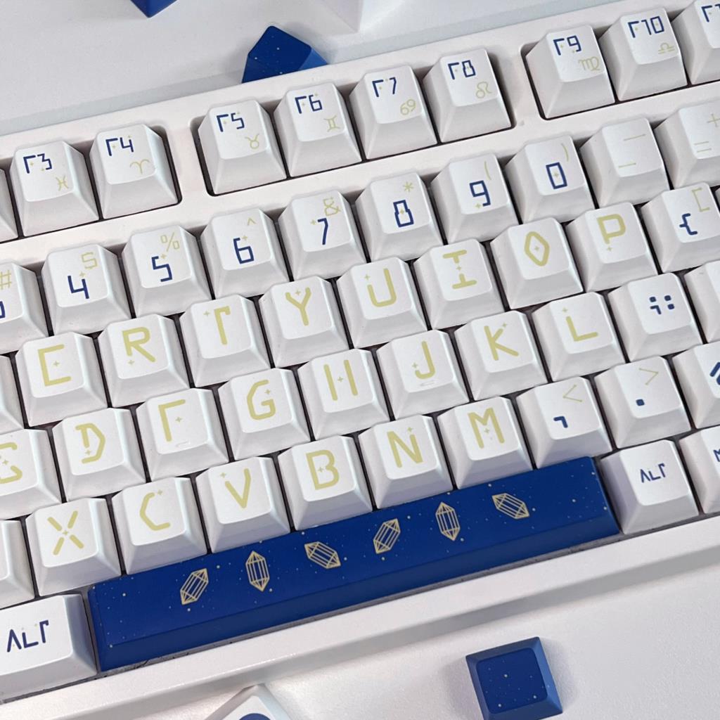132 Keys Constellation Cherry  - مراجعة Gaming Keyboard Blue Switches وسعره