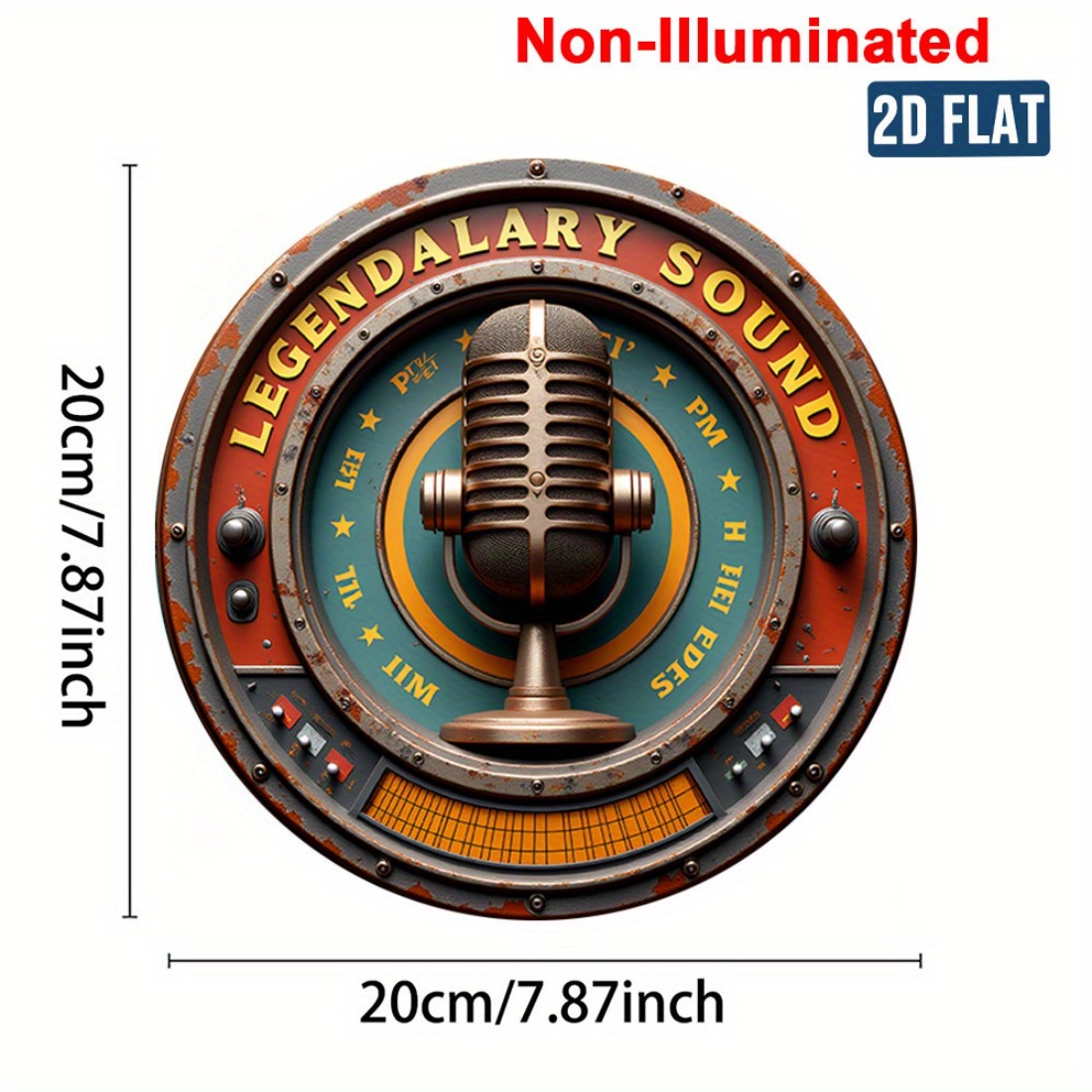 Vintage Stereo Wall Art 2D Met - مراجعة Brass Weight Plate وسعره