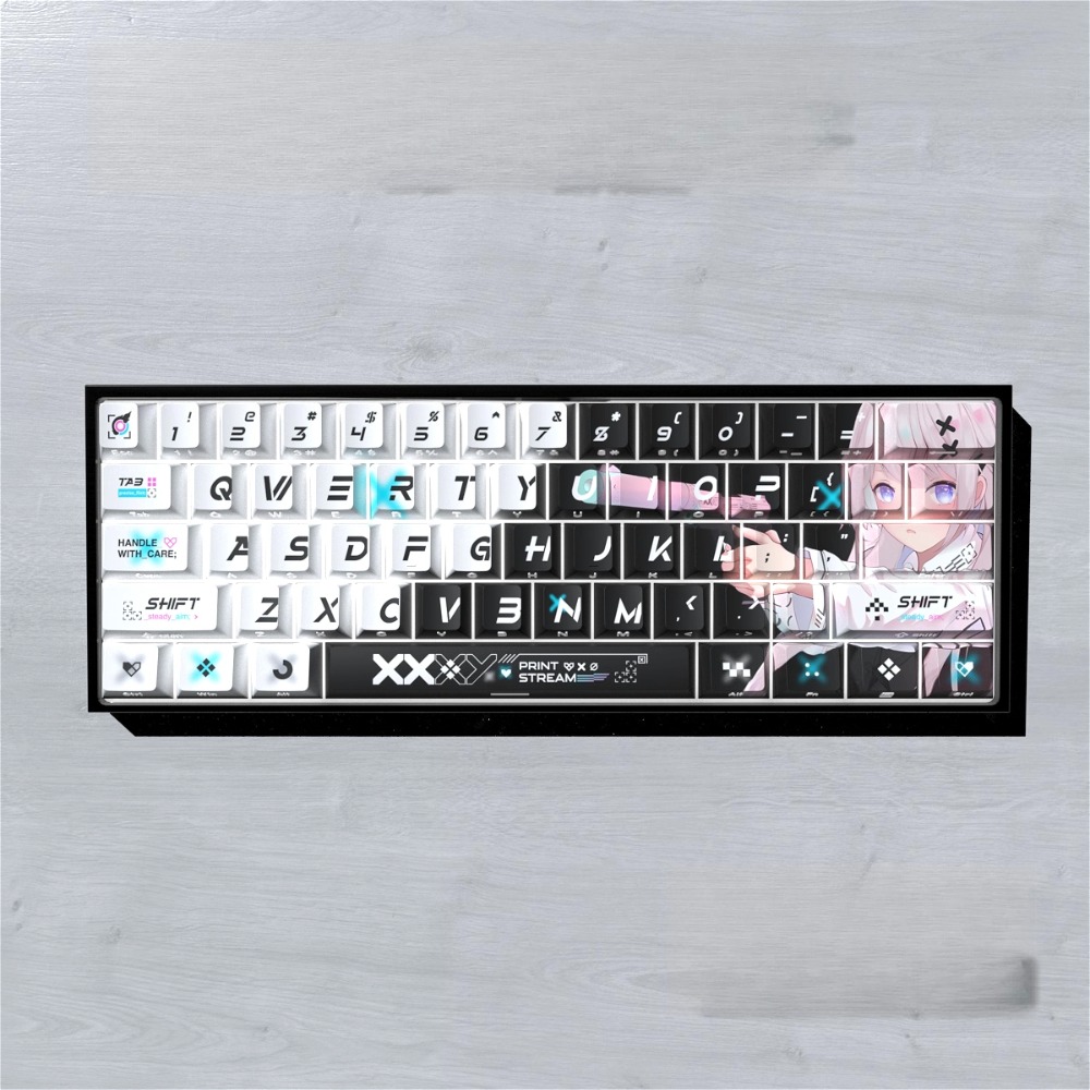 Double-shot Side Print Thocky  - مراجعة Gaming Keyboard Thocky وسعره