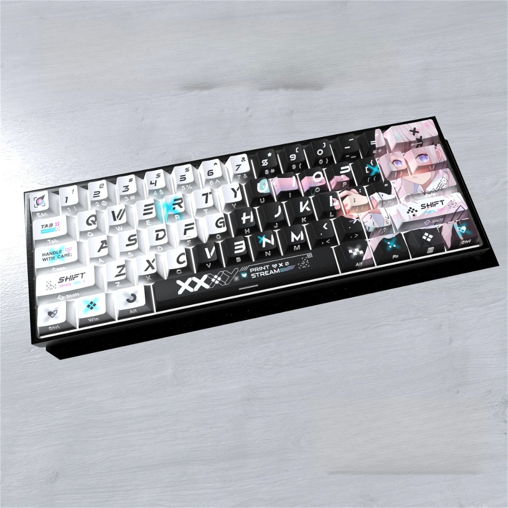 Double-shot Side Print Thocky  - مراجعة Gaming Keyboard Thocky وسعره