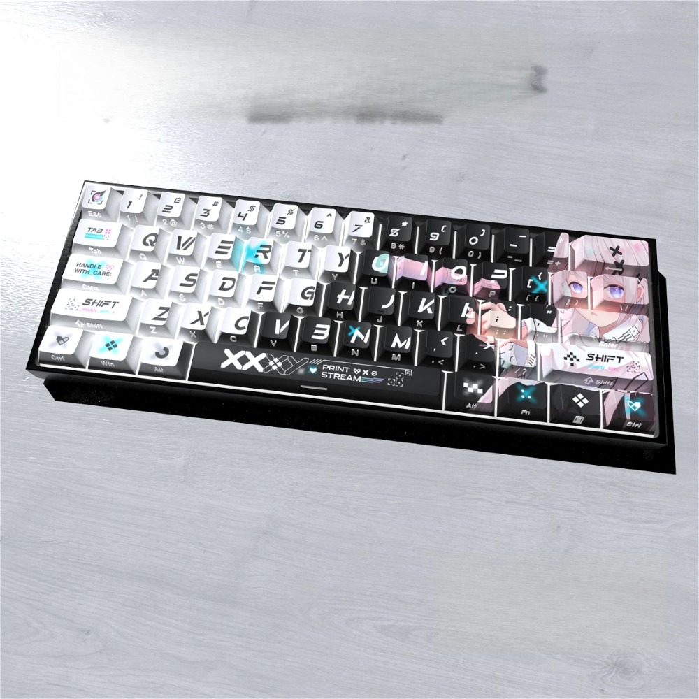 Double-shot Side Print Thocky  - مراجعة Gaming Keyboard Thocky وسعره