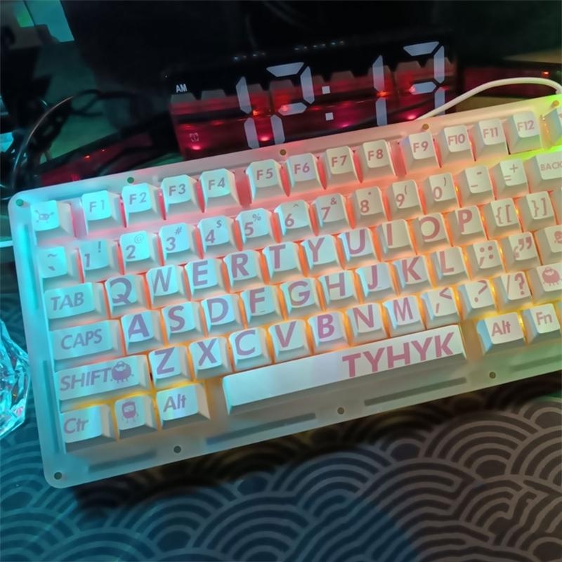 132Keys Big Letter PBT Keycap  - مراجعة Gaming Keyboard Best وسعره