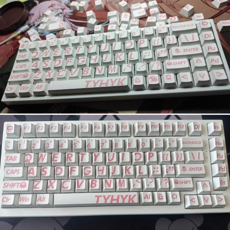 132Keys Big Letter PBT Keycap  - مراجعة Gaming Keyboard Best وسعره