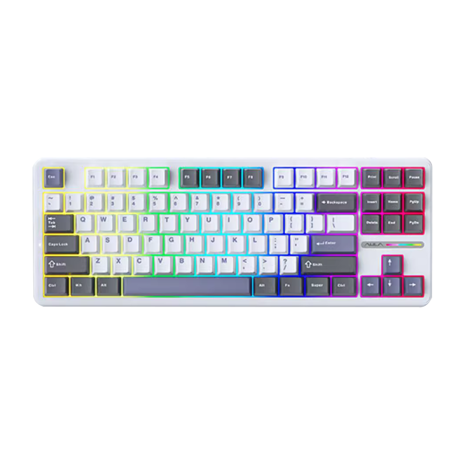 Aula F87 Pro Mechanical Keyboa - مراجعة Gaming Keyboard Tkl وسعره
