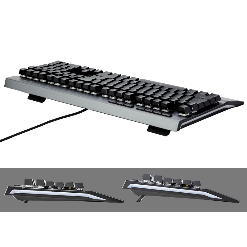 HEXGEARS GK739 Hot Swappable d - مراجعة Gaming Keyboard Blue Switches وسعره