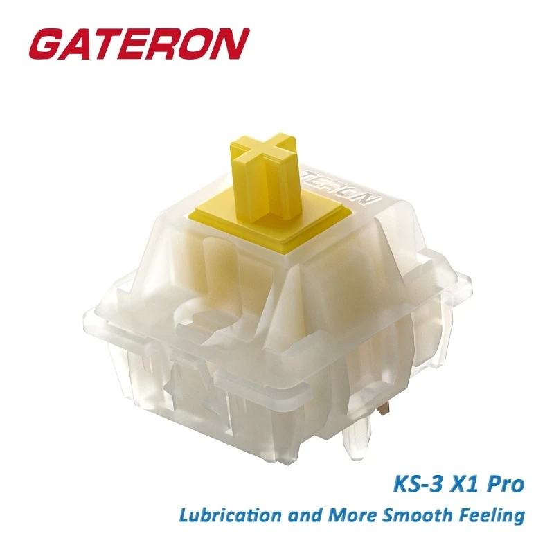 Gateron Milky Pro Yellow Red S - مراجعة Keyboard Lube Kit وسعره