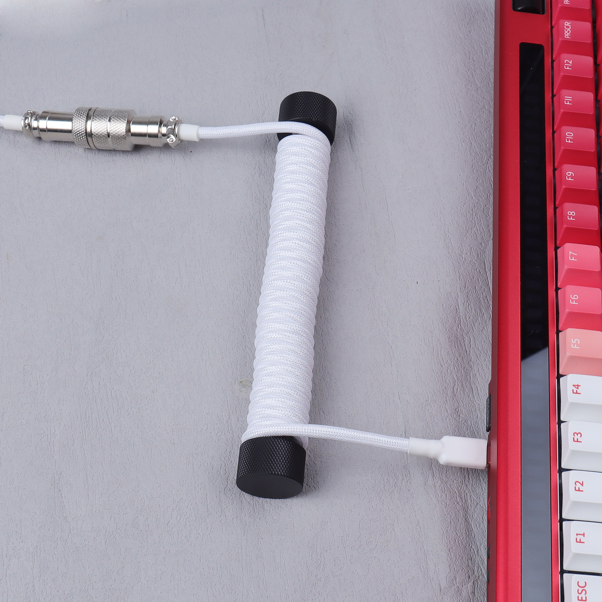 【LANO】White Double Sleeved Wir - مراجعة Coiled Usb Cable وسعره