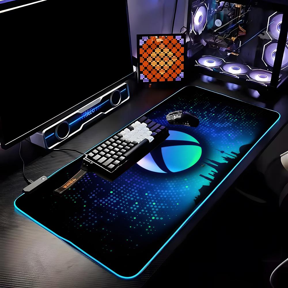 X-Xbox Mouse Pad RGB HD Mousep - مراجعة Gaming Keyboard And Mouse For Xbox وسعره