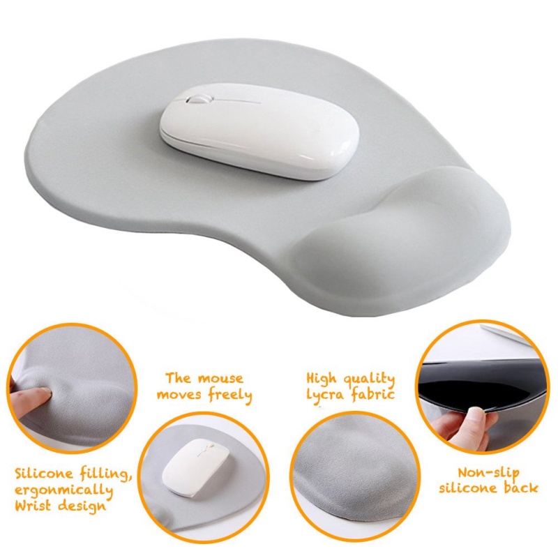 Ergonomic Mouse Pad Silicone M - مراجعة Keyboard Mouse Bundle Gaming وسعره