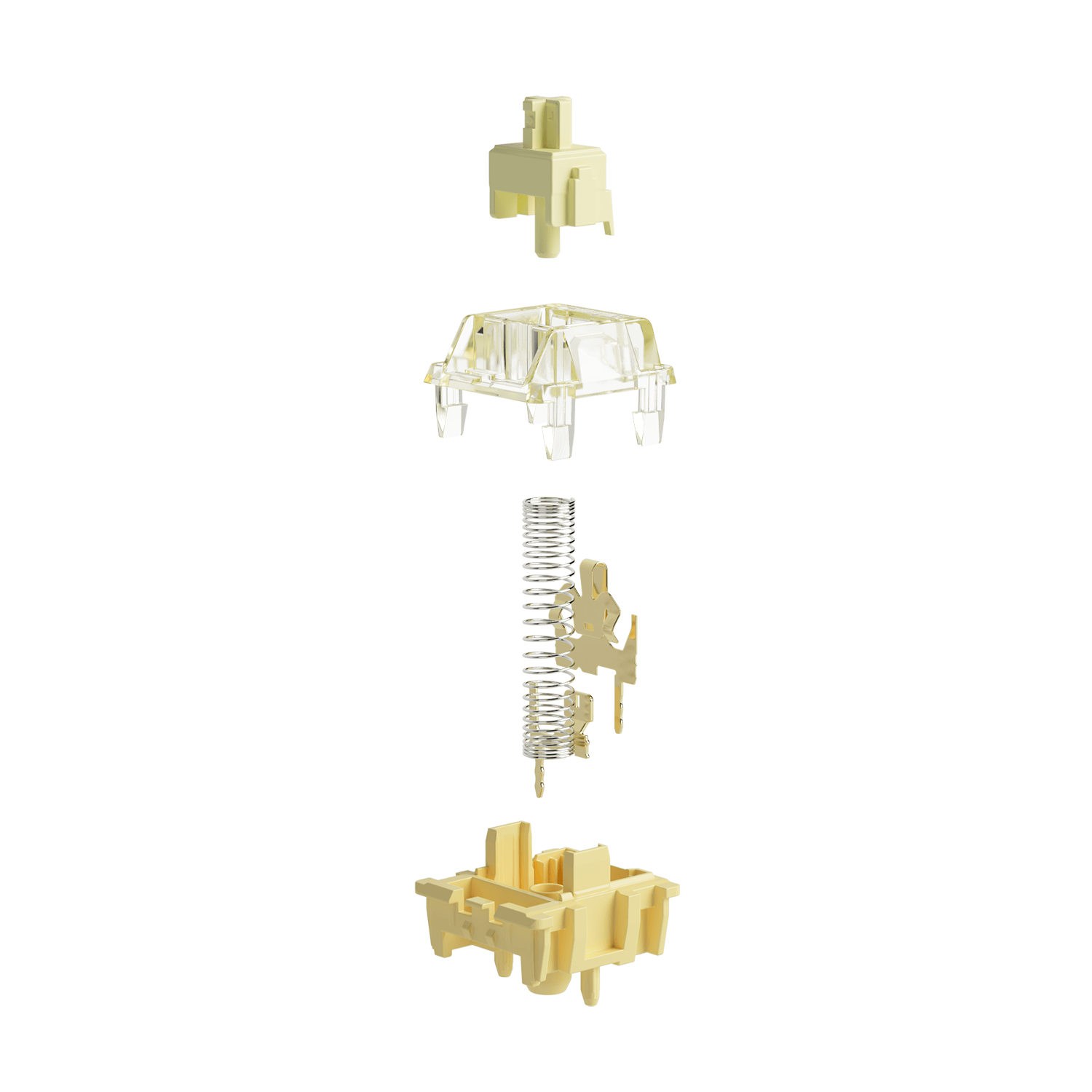 Akko V5 Pro Cream Yellow Switc - مراجعة Keyboard Lube Kit وسعره