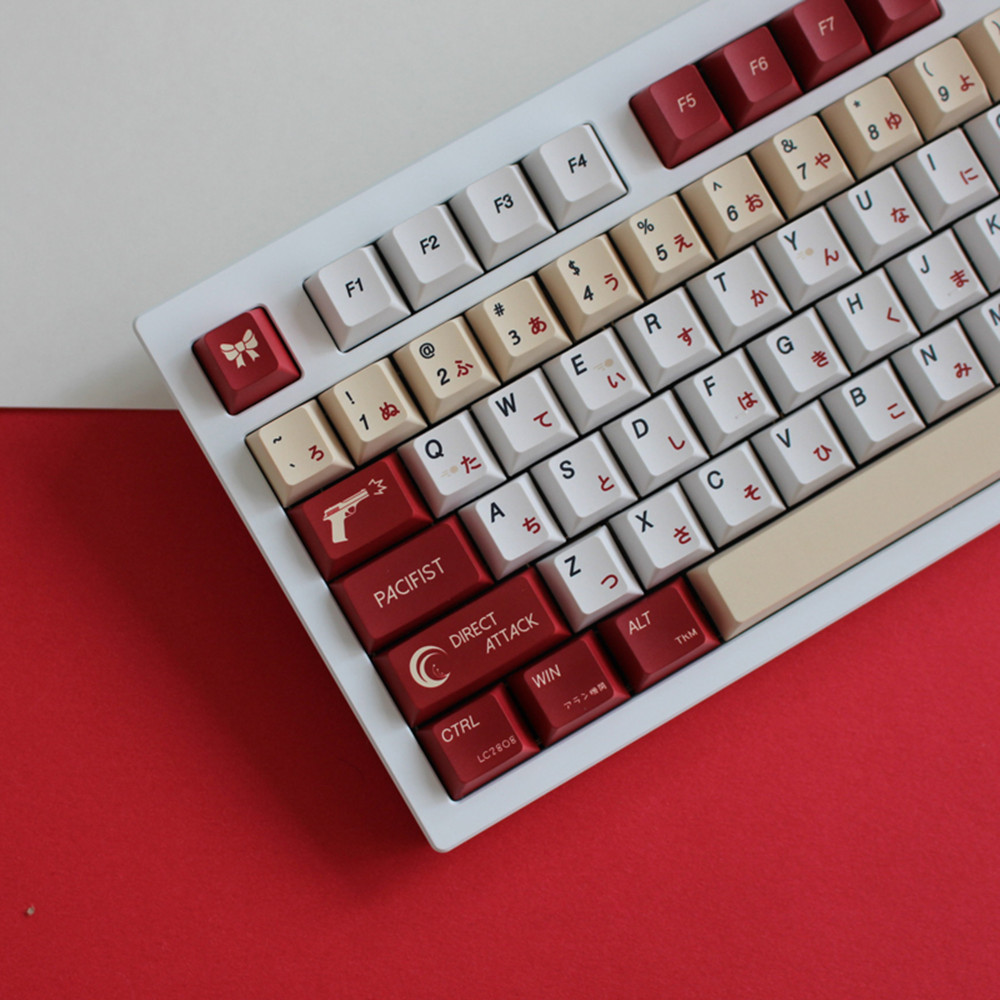 Lycoris Recoil Anime PBT Keyca - مراجعة Gaming Keyboard Bluetooth وسعره